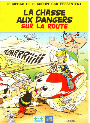 Asterix: la chasse aux dangers sur la route