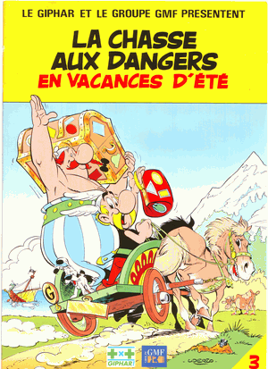 Astérix: La chasse aux dangers en vacances d'été