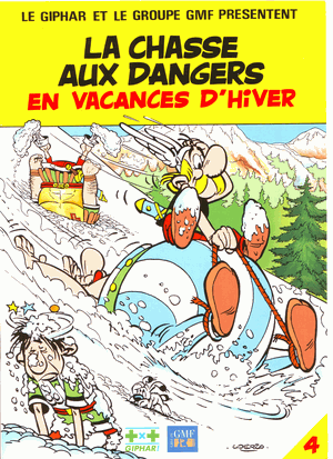 Astérix: la chasse aux dangers en vacances d'hiver