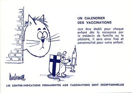 Calendrier des vaccinations