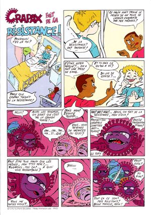 Crapax fait de la résistance