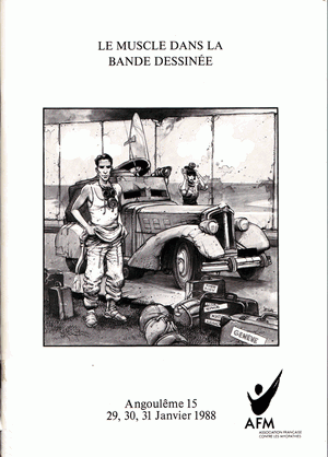 Le muscle dans la bande dessinée