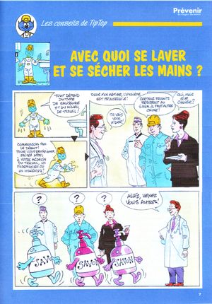 Les conseils de Tip Top: avec quoi se laver et se sécher les mains?