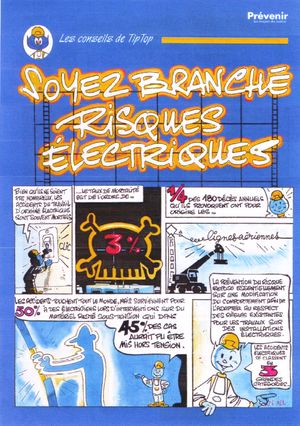 Les conseils de Tip Top: soyé branché risques électriques