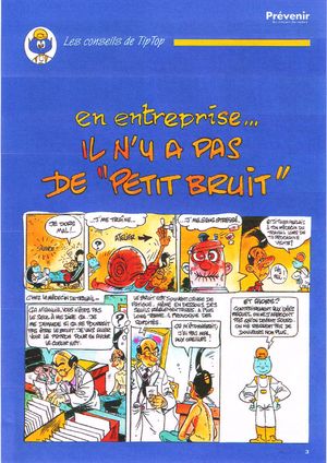 Les conseils de Tip Top: en entreprise...il n'y a pas de "petit bruit"