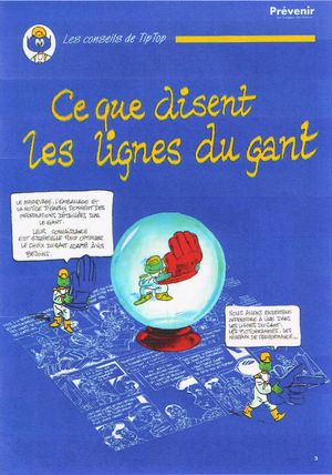 Les conseils de Tip Top: ce que disent les lignes du gant