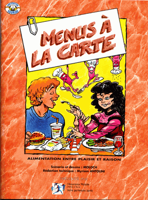 Menus à la carte
