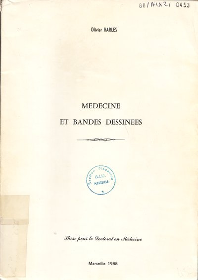 thesemedecineetbandesdessinees